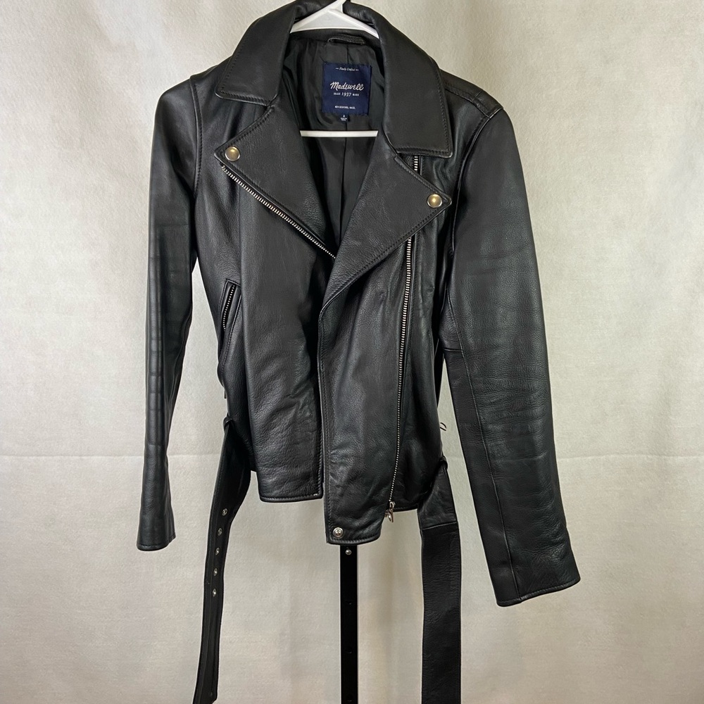 Madewell Ultimate Leather Jacket - Black